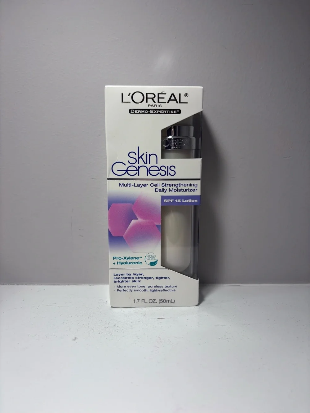 L'Oreal Skin Genesis Daily Moisturizer SPF 15 1.7 Fl Oz